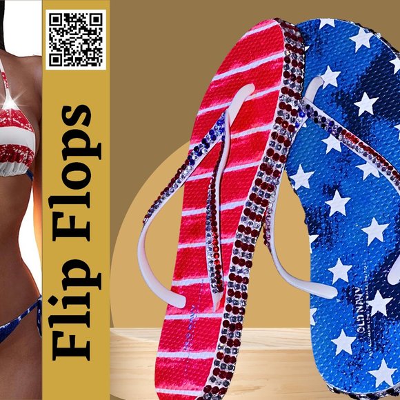 Flip Flops, Women Sandals, Girls Sandals, Ladies Shoes, Independence Day, Labor - Picture 7 of 16